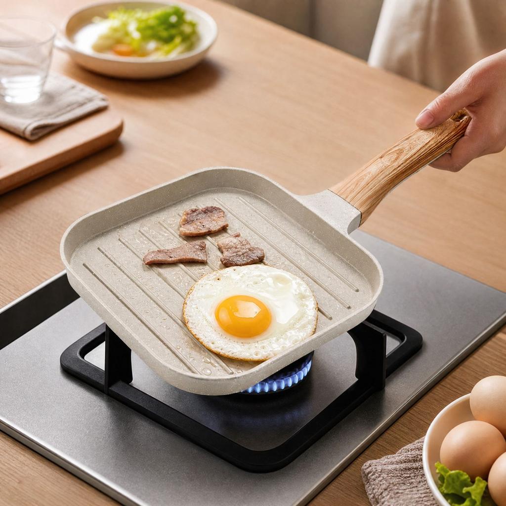 Nonstick Frying Pan, Skillet for Eggs and Steak, Home Kitchen Cookware