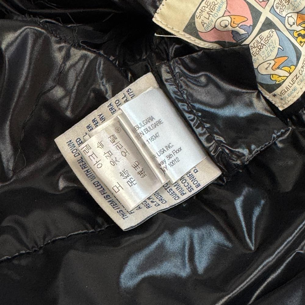 Moncler Nylon TULSA Down Jacket Black Nylon Used