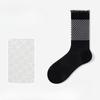 Women's Summer Thin Lace Hollow Mesh Breathable College Wind Tube Cotton Socks