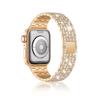 Diamantarmband för Apple Watch ultra 49mm 46mm 42mm 45mm 41mm klockarmband skyddsfodral för iWatch 10 9 8 7 6 se Metallarmband