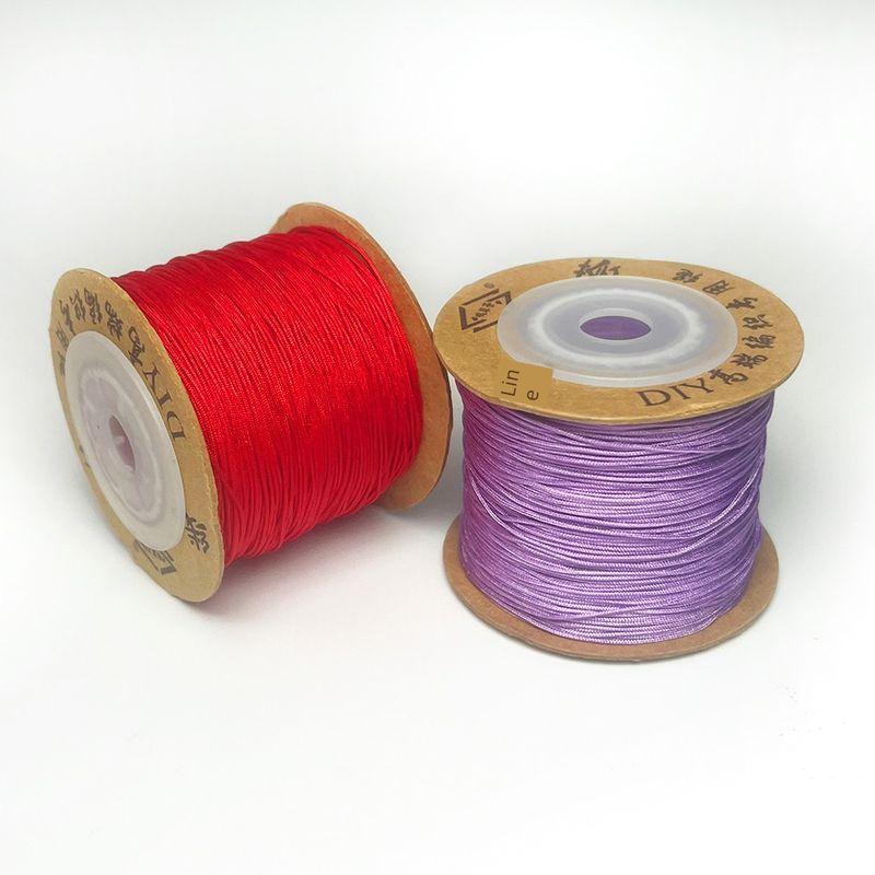 No. 71.5 Jade Thread 0.6mm Woven Hand-Woven Line No. 73 Beaded Wire Red Rope Bracelet Braiding Thread Abrasion Resistant Jewelry Thread