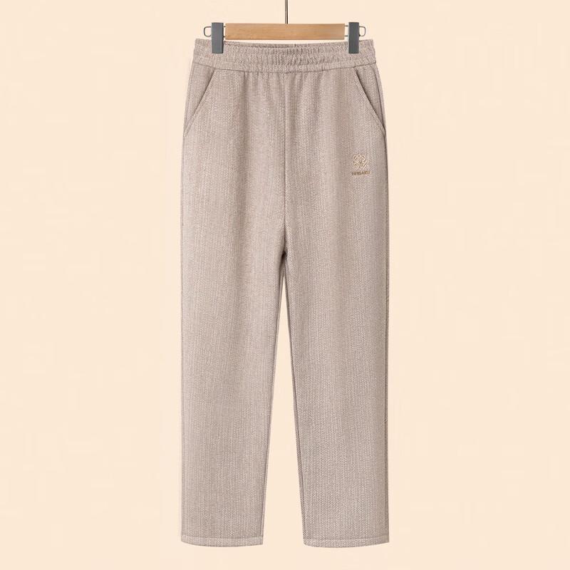 Women's Winter Fleece-Lined High-Waist Straight Leg Warm Pants