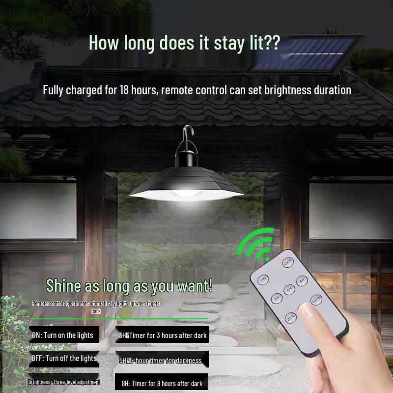 Waterproof Solar-Powered Motion Sensor Outdoor Light for Courtyard or Roadway
