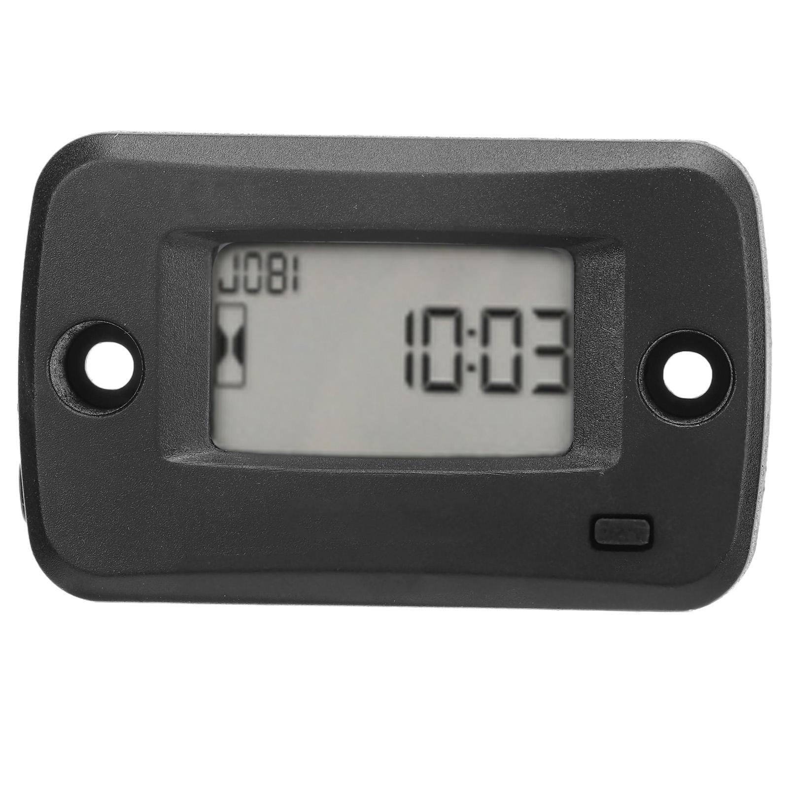 

Vibration Activated Hour Meter Wireless Digital Maintenance Reminder Hour Gauge for Motorcycle ATV Lawn Mower