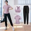 Fitness Morning Running Quick-Drying High-End Sports Suit  Spring And Summer Professional Gym Loose Yoga Clothes