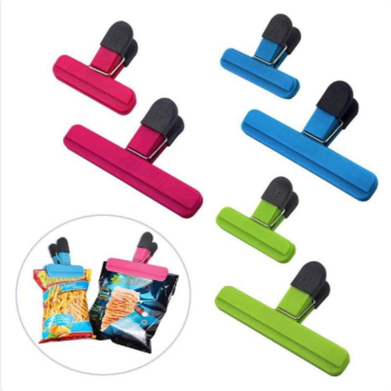 

Heavy Duty Multipurpose Bag Clips Durable Kitchen Snack Savers Food Bag Clips Storage Organizer for Freshness Secure Storage