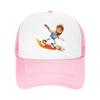 Subway Surfers Game Mesh Baseball Cap Men Women Trucker Worker Cap Hat Adjustable Polyester Golf Hats Autumn Trucker Caps