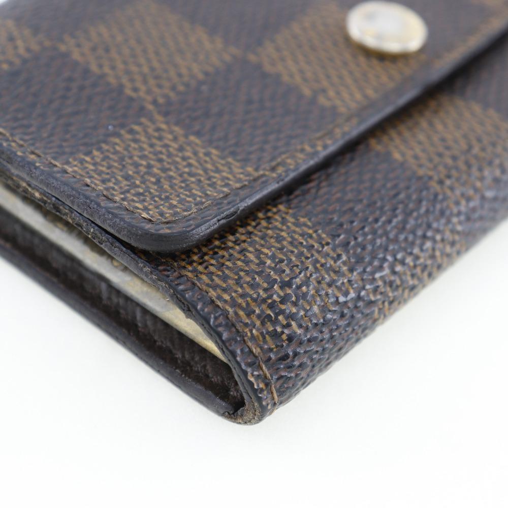 LOUIS VUITTON Multicles6 Key Holder  N62630 Damier canvas unisex Used
