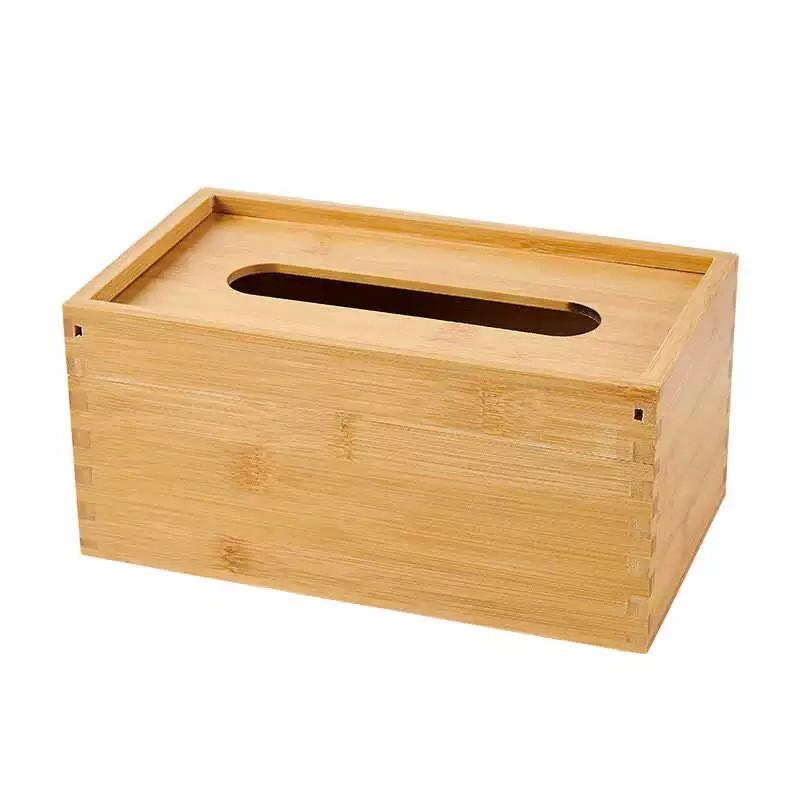 Holz-Taschentuchbox mit Deckel Wohnzimmer Heimdeko Modern Minimalistisch Serviettenhalter Aufbewahrungs-Organizer