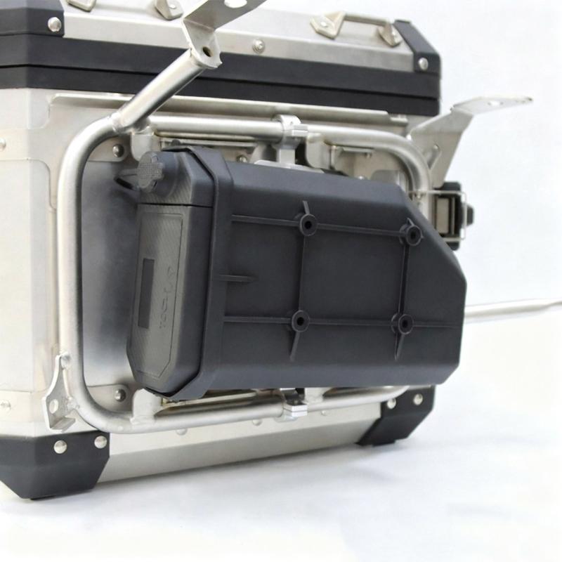 Heavy Duty ABS Motorcycle Tool Container 3.8L Capacity Waterproof Side Mount Accessory for Bike CR1000L/CRF1100L Use