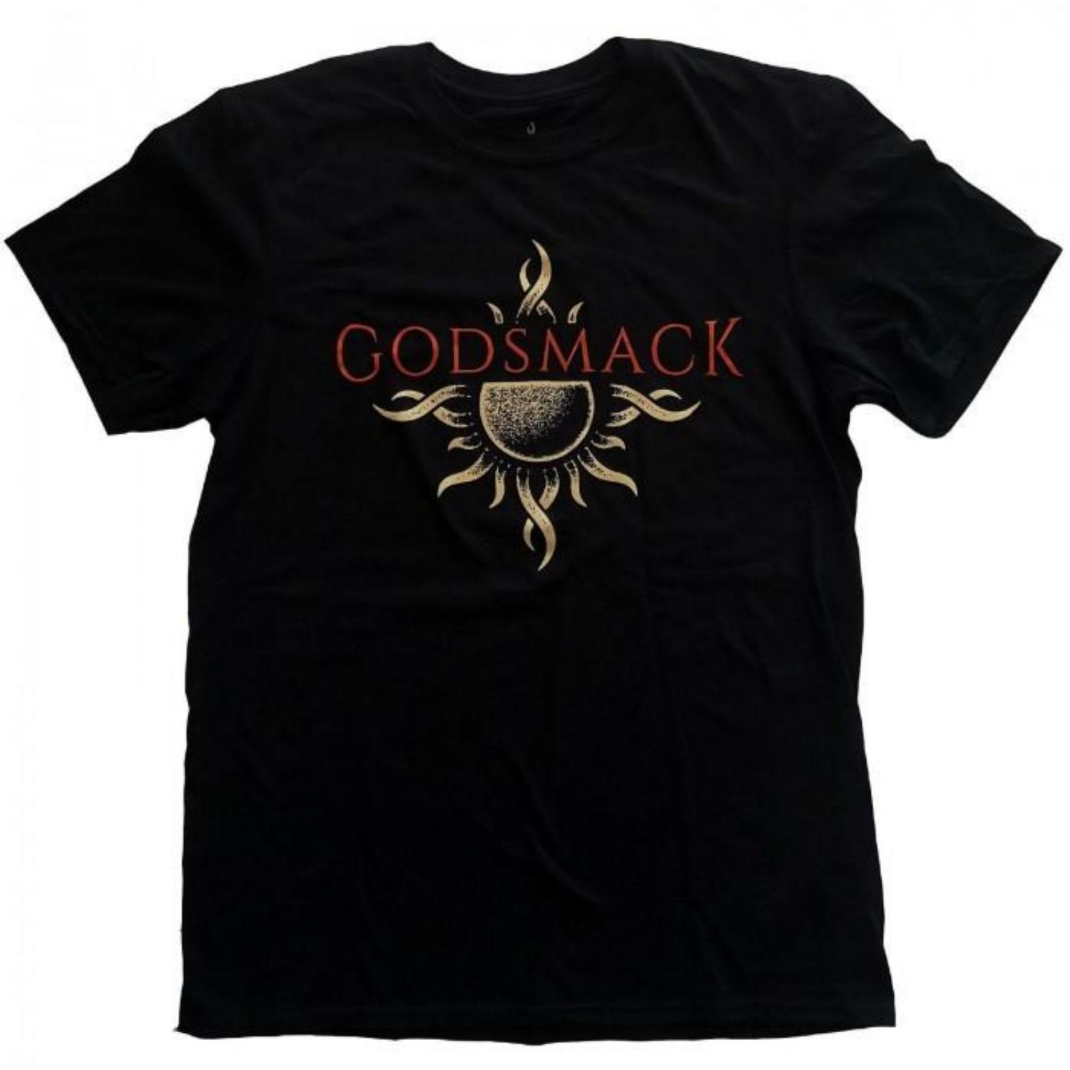 Godsmack Unisex Adult Sun Cotton Logo T-Shirt S