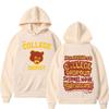 Kanye West College Dropout Hoodie Musikalbum beidseitiger Hoodie