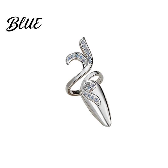 Manicure Compatible Jewelry Universal Fit Nail Ring Lightweight Adjustable Opening