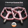 WEST BIKING MTB Bike Pedals 3 Bearing Aluminum Alloy Widened Non-Slip Platform Pedals Road Cycling City Folding Bike Flat Pedals