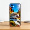 B-Bright Hedgehog In The Fog Phone Case For Samsung Galaxy A73,A72,A71,A70,A53,A52,A51,Soft Silicone Black Cover