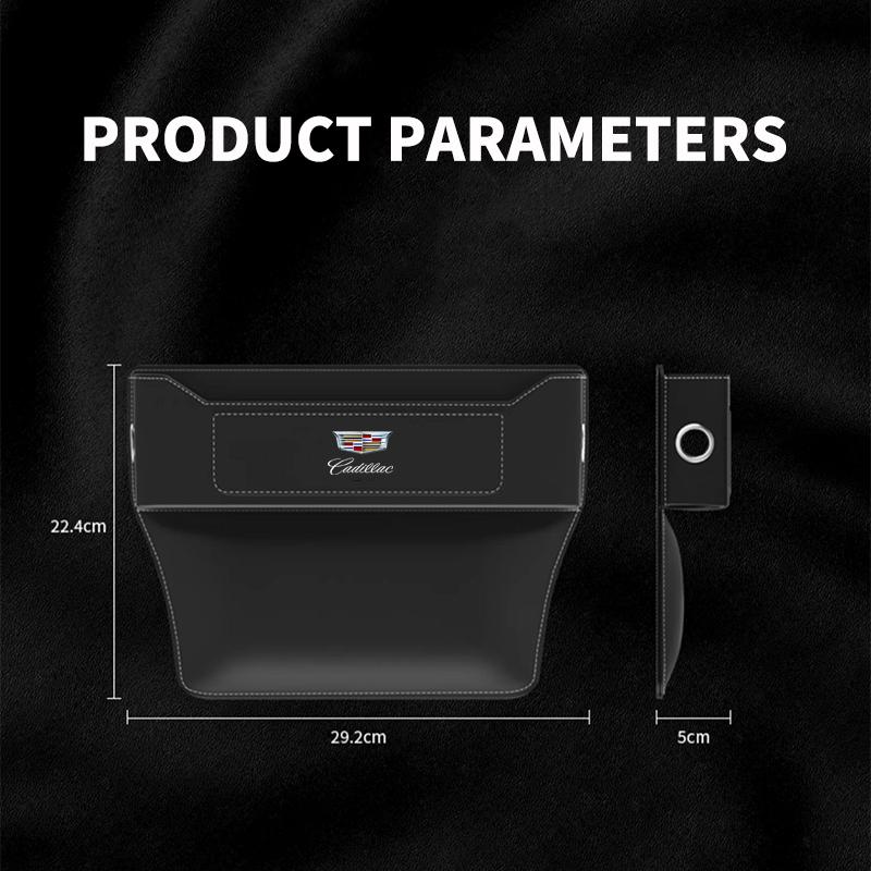 Car Seat Gap Storage Box Auto Central Side Organizer Pocket Accessories For Cadillac Escalade GT4 XT4 ATS XT5 CTS XTS RS