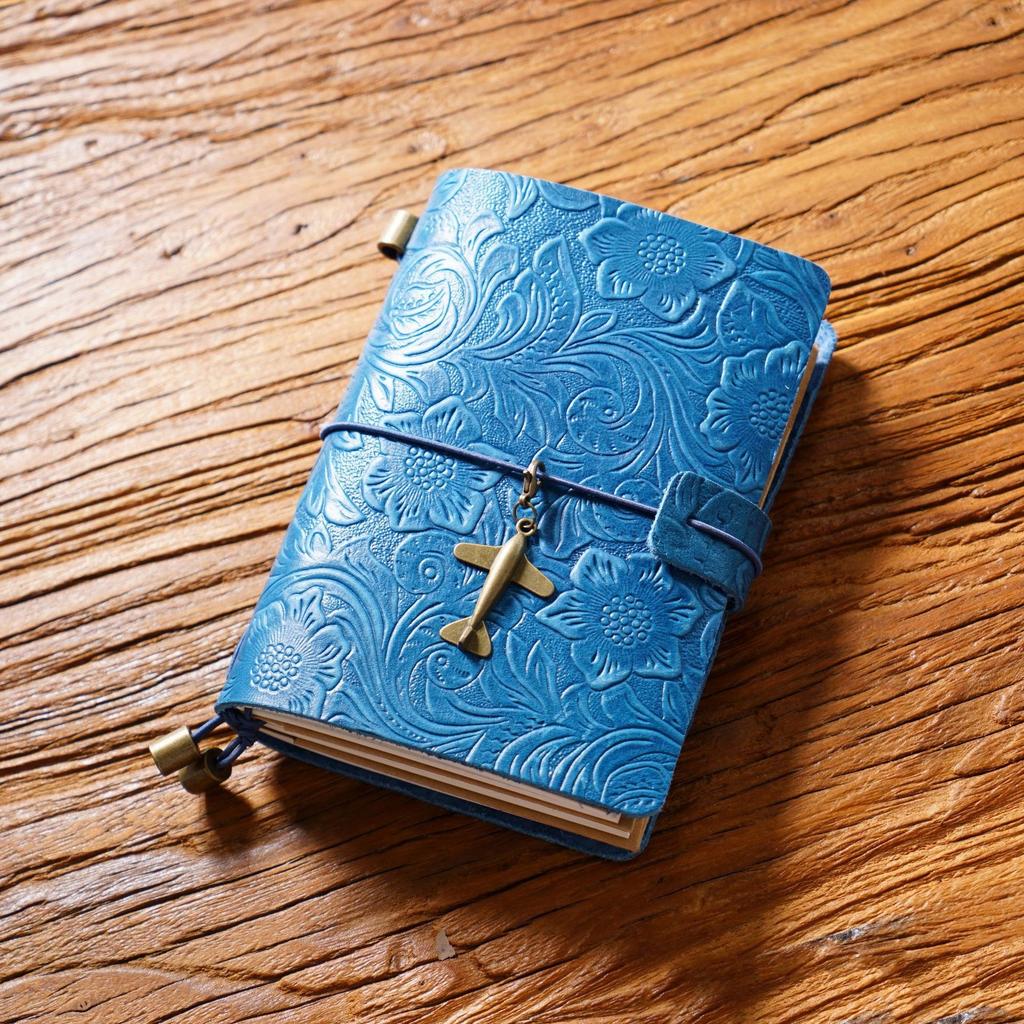 2026 Retro Carved Cowhide Travel Notepad Handmade Notebook Stationery Handbook Creative Diary