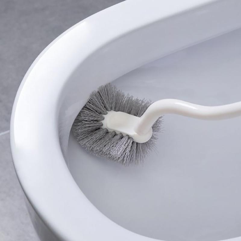 Multifunkční čisticí kartáč na toaletu Barva dřeva Čisticí kartáč na toaletu Koupelnový čistič bez mrtvých úhlů Kuchyňský čisticí kartáč