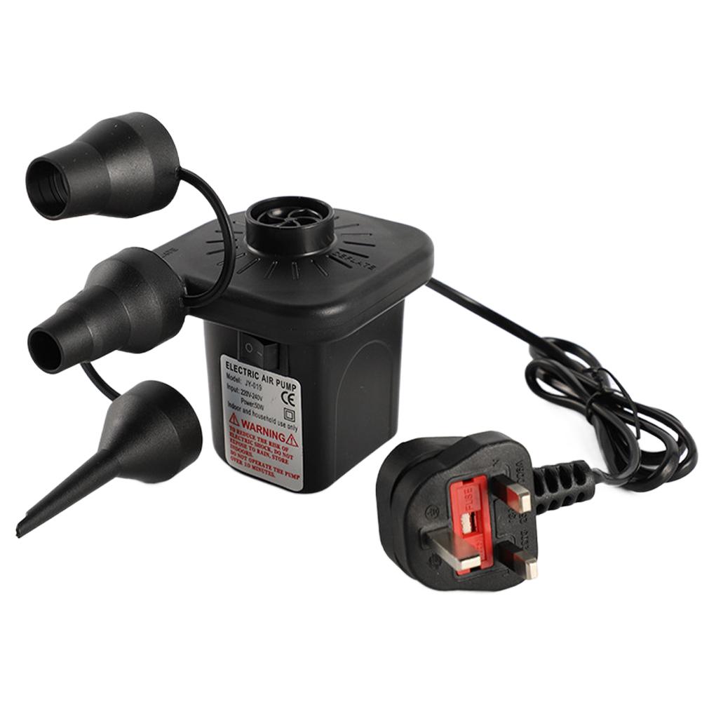Portable Air Pump Quick-Fill Air Mattress Pump Inflator/Deflator Pumps for Inflatables Air Mattress Bed Couch Swim Ring