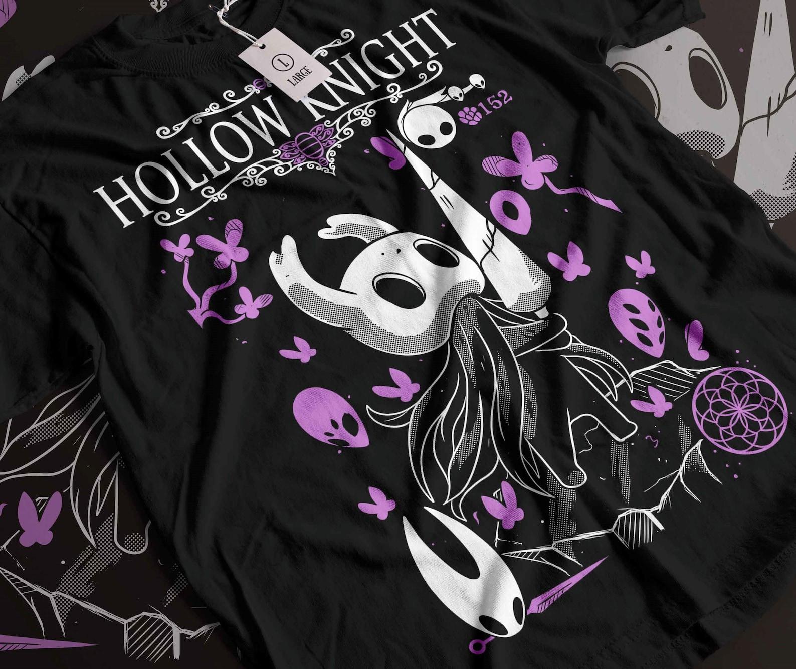 Унисекс игровая футболка Hollow Knight, инди-футболка S