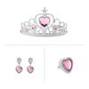 CosMisty Princess Dress for Princess Luxurious and Cute Birthday Gift Girls, Kids, Cosplay, Cape, Halloween, Christmas, (Pink, Medium)