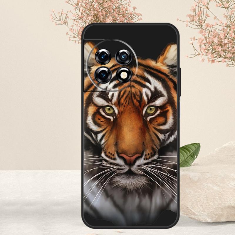 Animal Tiger Case For OnePlus 15 13 12 11 13T 13R 12R 15R 10T 8T 10 Pro Nord 5 CE 4 3 2 Lite N20 N30 Cover