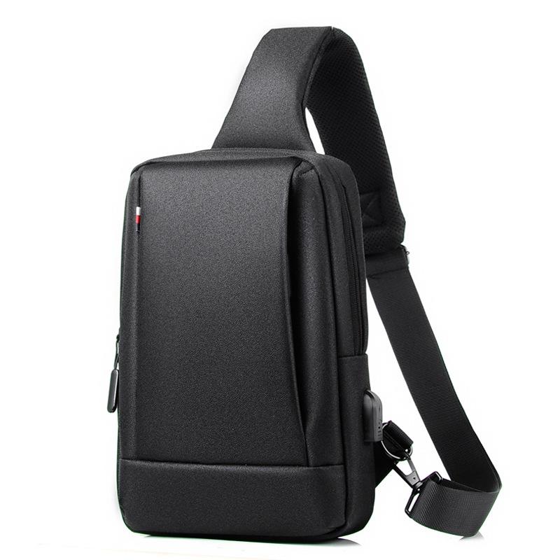 

Модная мужская нагрудная сумка, повседневная одноплечевая сумка-кроссбоди, мужская водонепроницаемая нагрудная сумка высокого класса