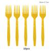 Disposable Knife Fork Spoon Cutlery Set Pink Blue Disposable Tableware Birthday Party Decorations Wedding Baby Shower Supplies