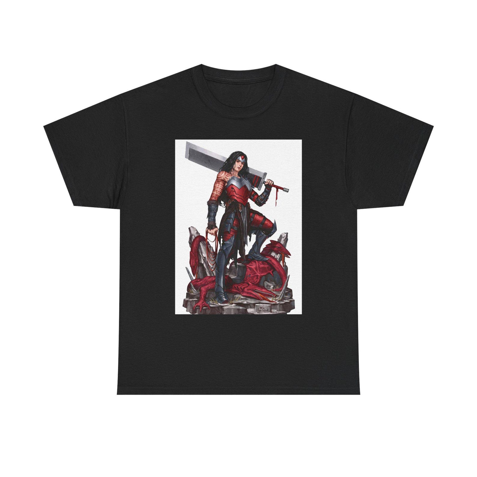 Absolute Wonder Woman Unisex Heavy Cotton Tee S