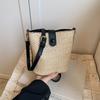 Elegant Pvc Bucket Bag 2024 Trendy Woven Design National Style Crossbody