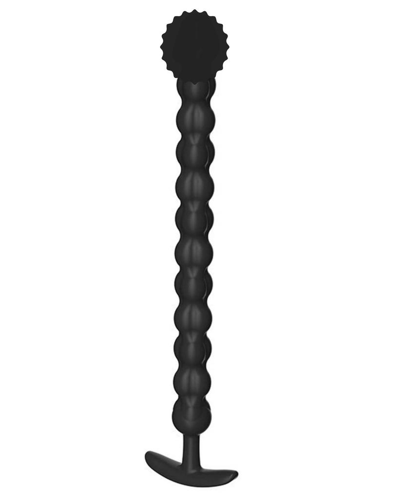 Yemax Anal Soft Silicone Anal Base Anal Beads for Anal Continuous Bead Design for Waterproof Anal Plug for Anal Large Length 423mm Dildo, Plug,