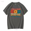 I Tell Dad Jokes T Shirt Fathers Day Periodically Daddy Top Number 1 Best Long Or Short Sleeves Vintage Washed Soft