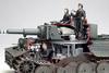 Tamiya Tank Series 11 German Army Tiger I Heavy Tank Display Kit Plastic Model 30611 1/25 No.