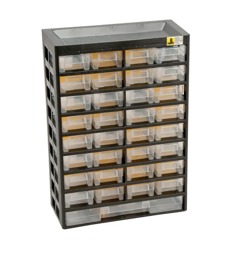 Drawer Shelf with 33 Drawers - 303x133x434
