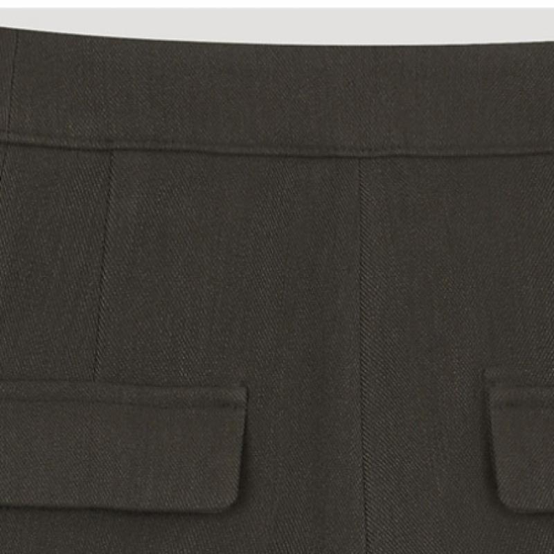  Shismiss  Flap Decorated Crop Pants Swwslo42100 Br