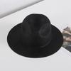 Summer Wide Brim Straw Hat Women And Men Outdoor Sun Protection Beach Panama Cap Solid Color Travel Holiday Visor Caps