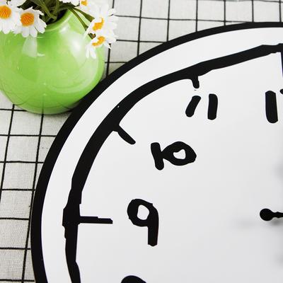 12Inch Nordic Style Simple Silent Non-Ticking Wall Clocks for Living Room Kitchen Bathroom Bedroom Coffee Shop Decorative Clock