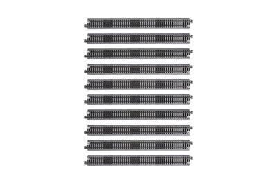 KATO N Gauge Straight Pack of Model Railroad Supplies Track, 248mm, 10, 20-000-L,