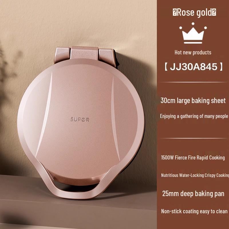 

Supor Non-Stick Double-Sided Electric Griddle and Crepe Pan
