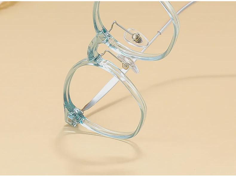 Korean Style Lightweight Titanium Myopia Glasses for Women - Makeup Friendly