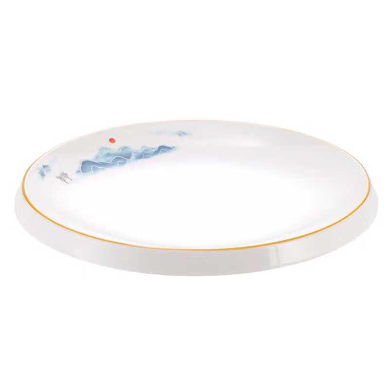 Durable Melamine Round Serving Plate