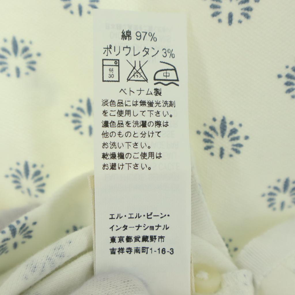 unused L.L.Bean Made in USA Overall handle Short sleeve Polo shirt L Men's Used