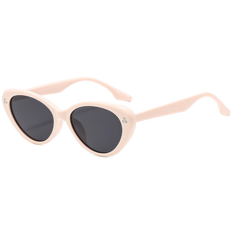 New Style Arrival Cat Eye Sun Glasses Women's Oval Eyeglasses Vintage Style Brand Elliptic Square Sun Eyeglasses for Female Shades Female Eyewear