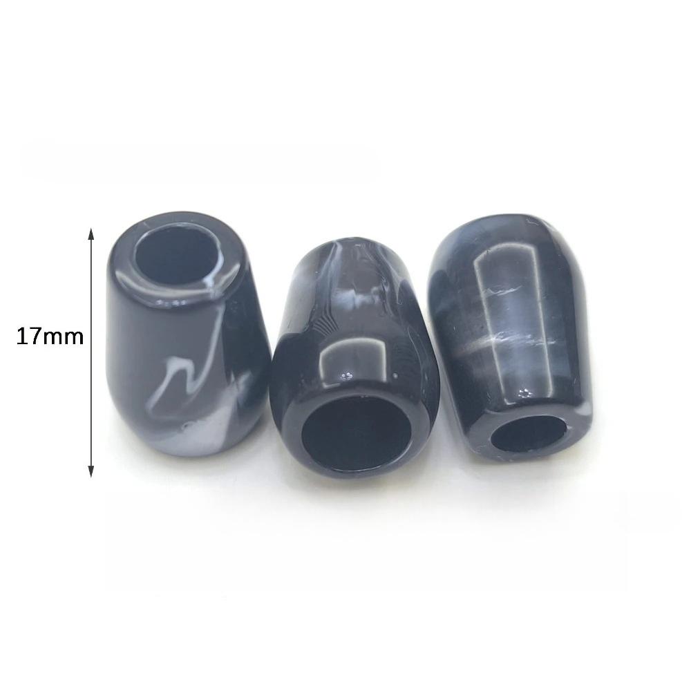 10pcs Acrylic Cord Stoppers 5mm Inner Diameter Durable Acrylic Cord Ends Clothing Accessories