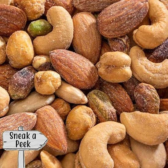 Paper Boat Protein Crunch, Premium Dry Fruit Mix | Mix Dry Fruit | Almonds I Cashews I Pistachio I Chickpeas | Reusable Jar (1Kg)