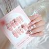 Clear and Gentle, Fairy Girl Tutu Manicure Patch, Fake Nail Sticker, Wearing Nail Piece, Finished Product Removable U28