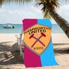 Beach Towel with Football club logo Pattern - soft,absorbent,machine washable Lightweight&Modern,swimming,Travel Essentials