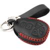 Black Leather for Chevy Traverse 2007-2016 Tahoe Suburban GMC Acadia Yukon XL Buick Enclave Cadillac Escalade Saturn Outlook 5 Buttons Smart Remote