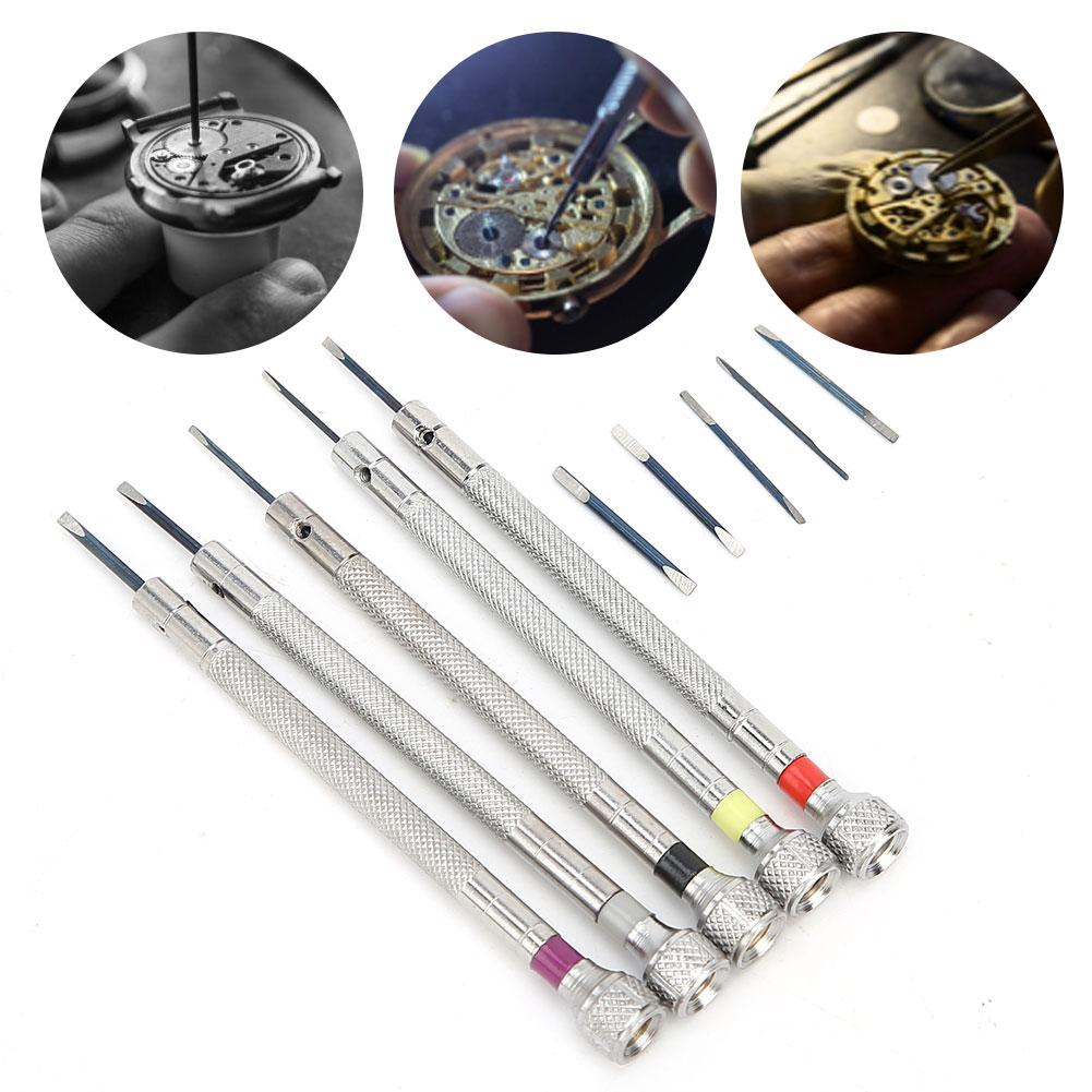 Watch Screwdrivers Spring Steel Slot Watch Repairing Screwdrivers Watch Repair Tools