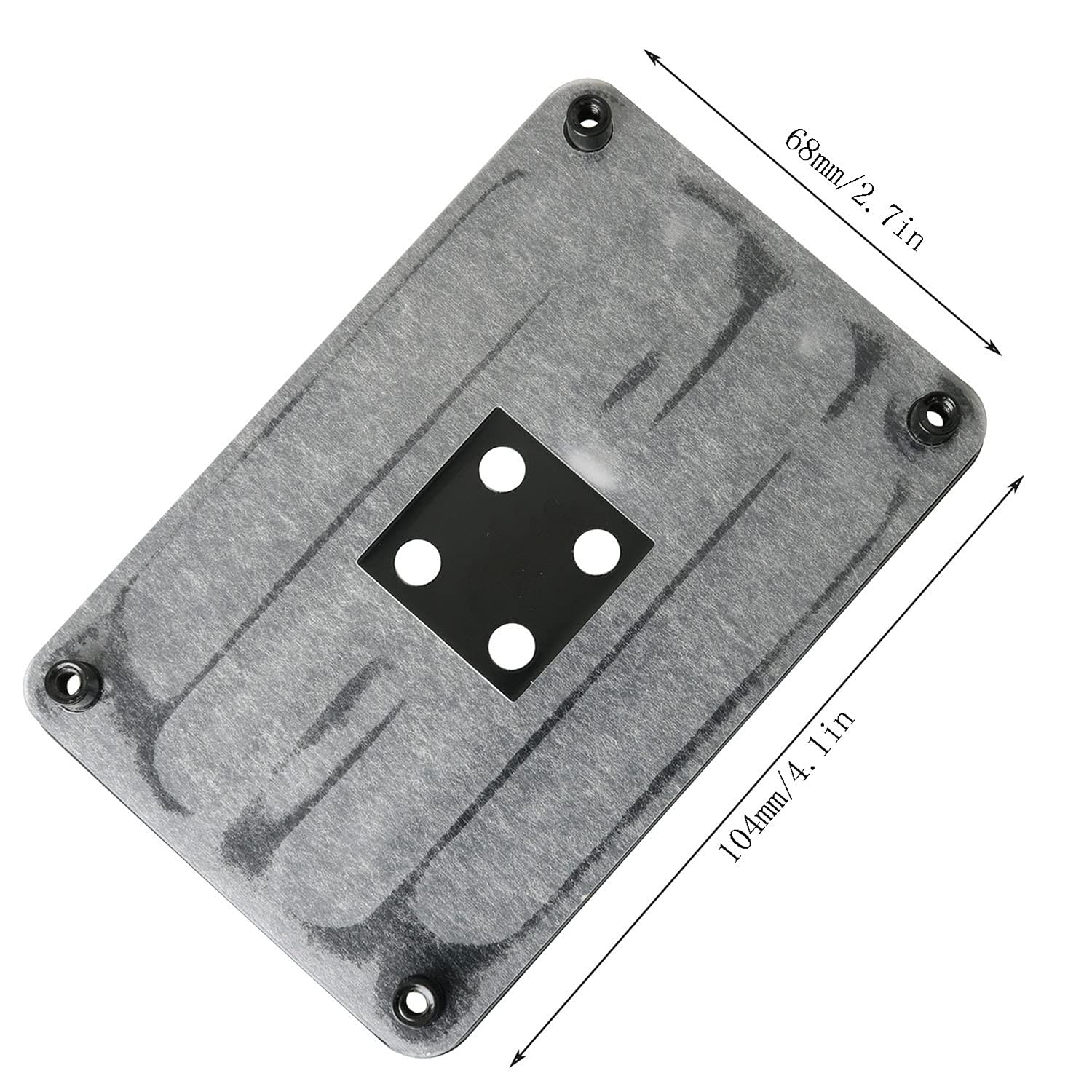 AM4 CPU Heatsink Bracket Back Durable CPU Heatsink Bracket Motherboard CPU Fan Cooling Mounting Sheet Plate Backplate for AMD AM4 B350 X370 A320 X470